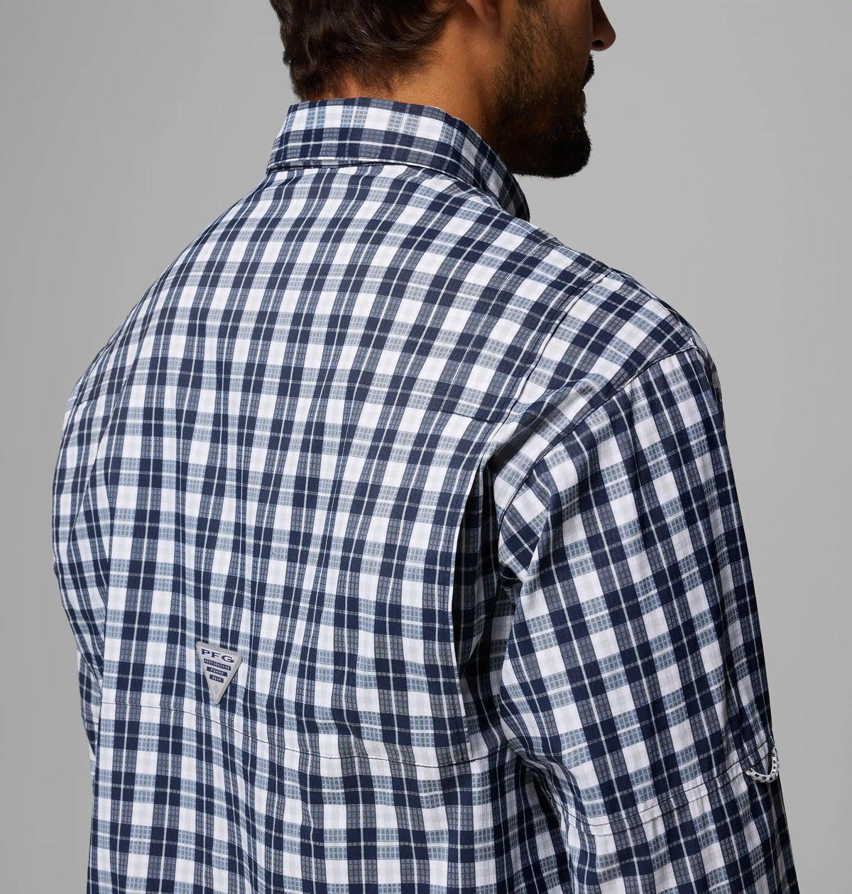 Men's PFG Super Tamiami Long Sleeve Shirt - Chicago Bears