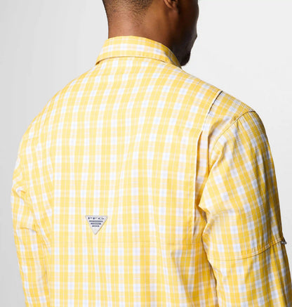Men's PFG Super Tamiami Long Sleeve Shirt - Pittsburgh Steelers