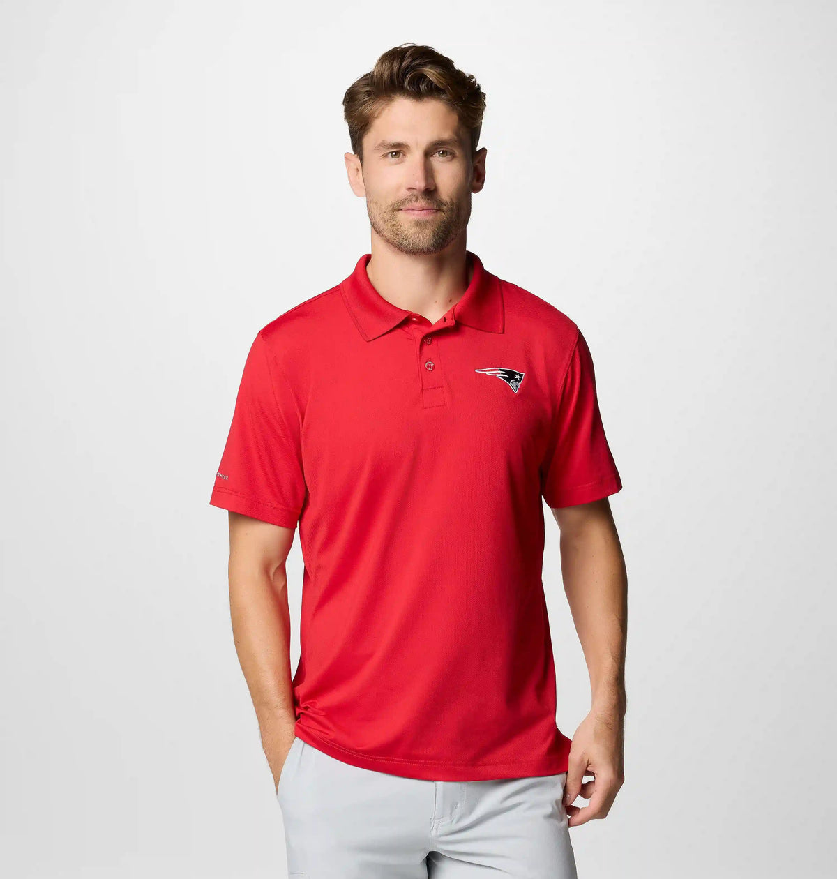 Men's PFG Low Drag Offshore Polo - New England Patriots