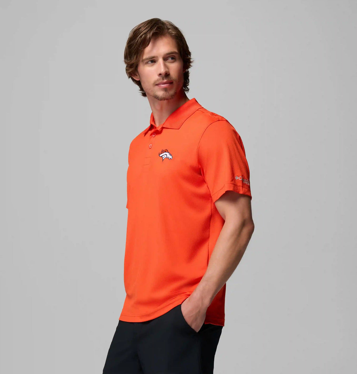 Men's PFG Low Drag Offshore Polo - Denver Broncos