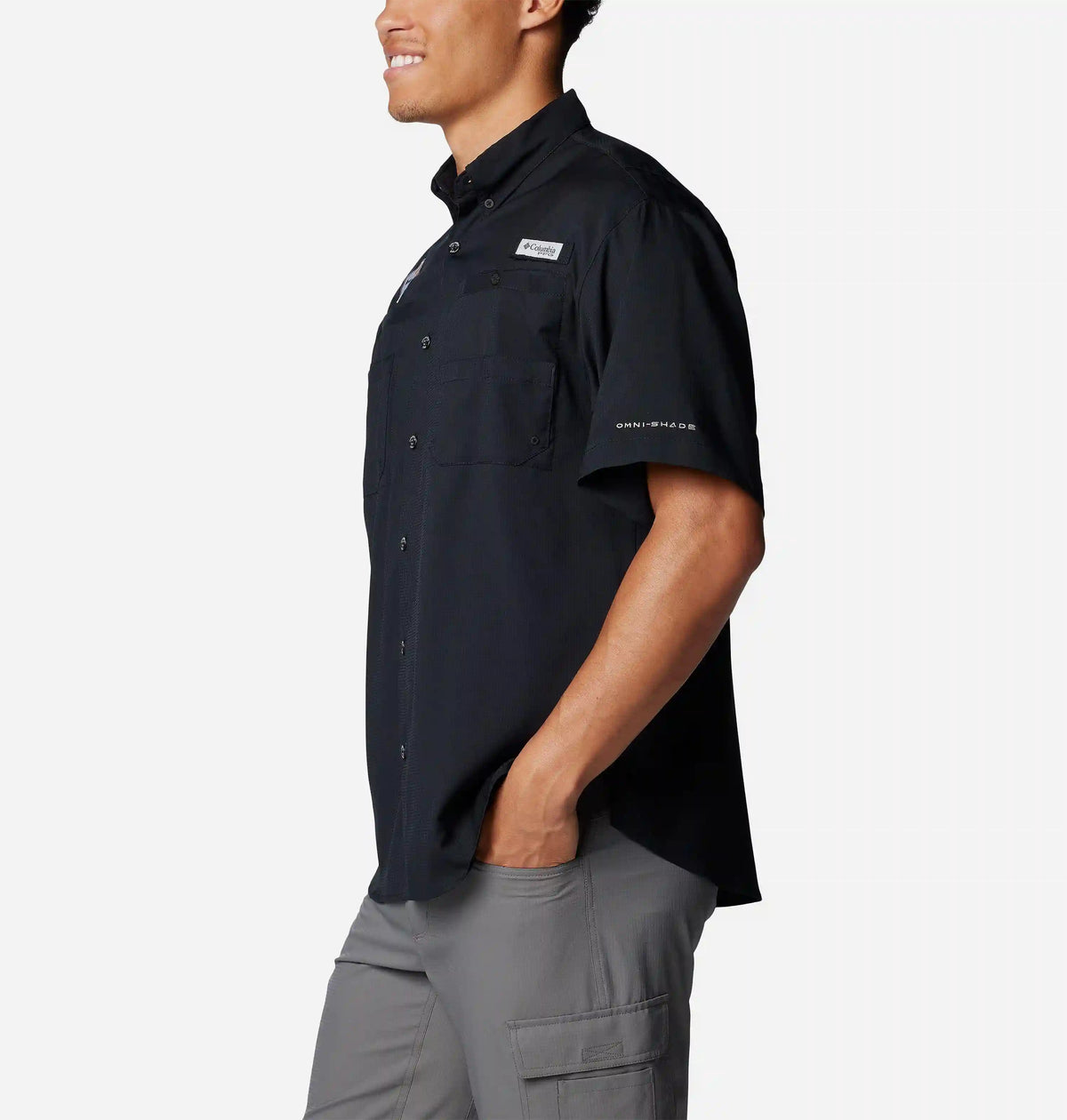 Men's PFG Tamiami Short Sleeve Shirt - Pittsburgh Steelers