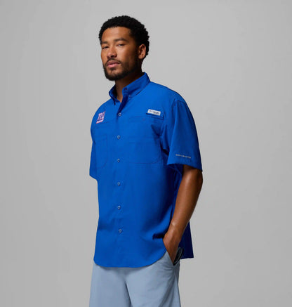 Men's PFG Tamiami Short Sleeve Shirt - New York Giants