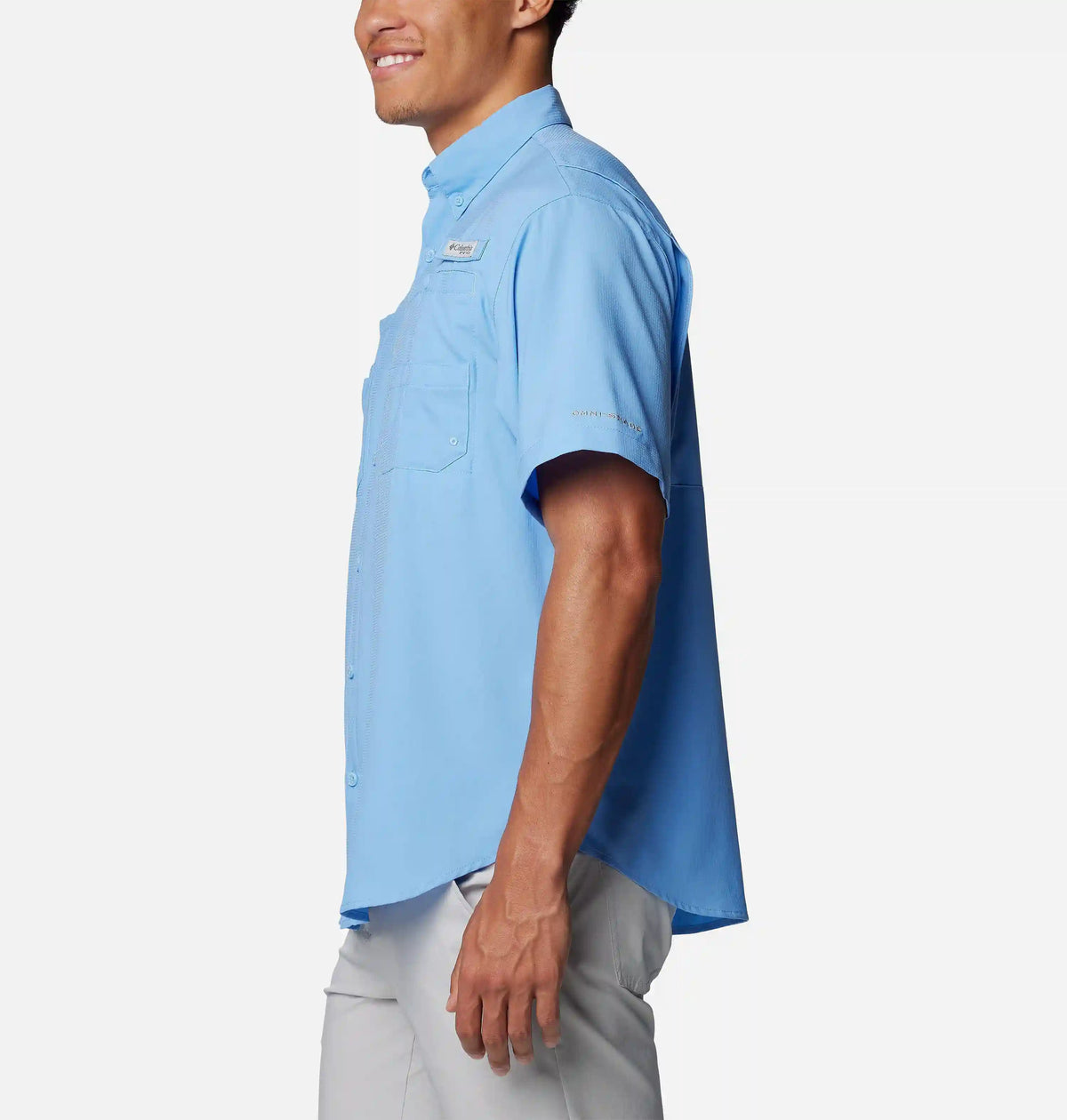 Men's PFG Tamiami Short Sleeve Shirt - Tennessee Titans