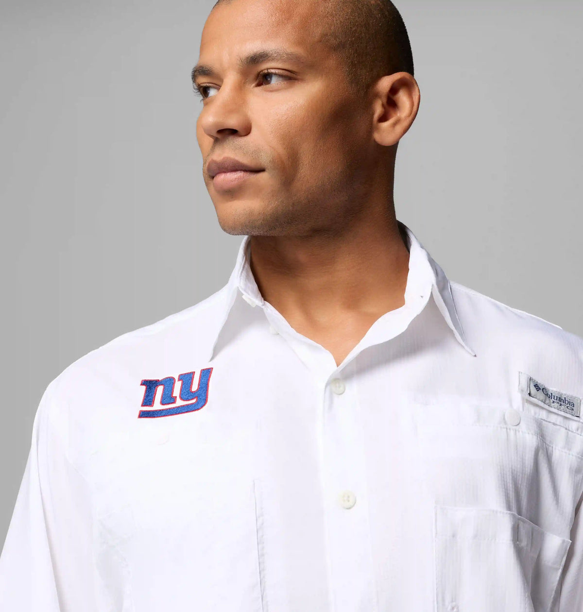 Men's PFG Tamiami Short Sleeve Shirt - New York Giants