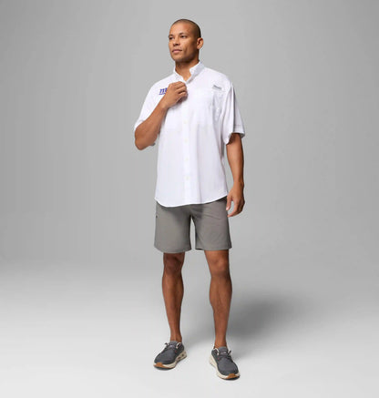 Men's PFG Tamiami Short Sleeve Shirt - New York Giants
