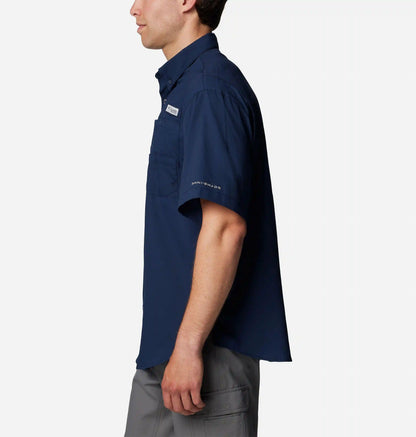Men's PFG Tamiami Short Sleeve Shirt - Denver Broncos