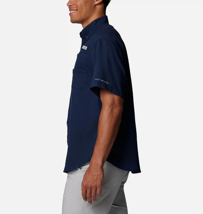 Men's PFG Tamiami Short Sleeve Shirt - Tennessee Titans