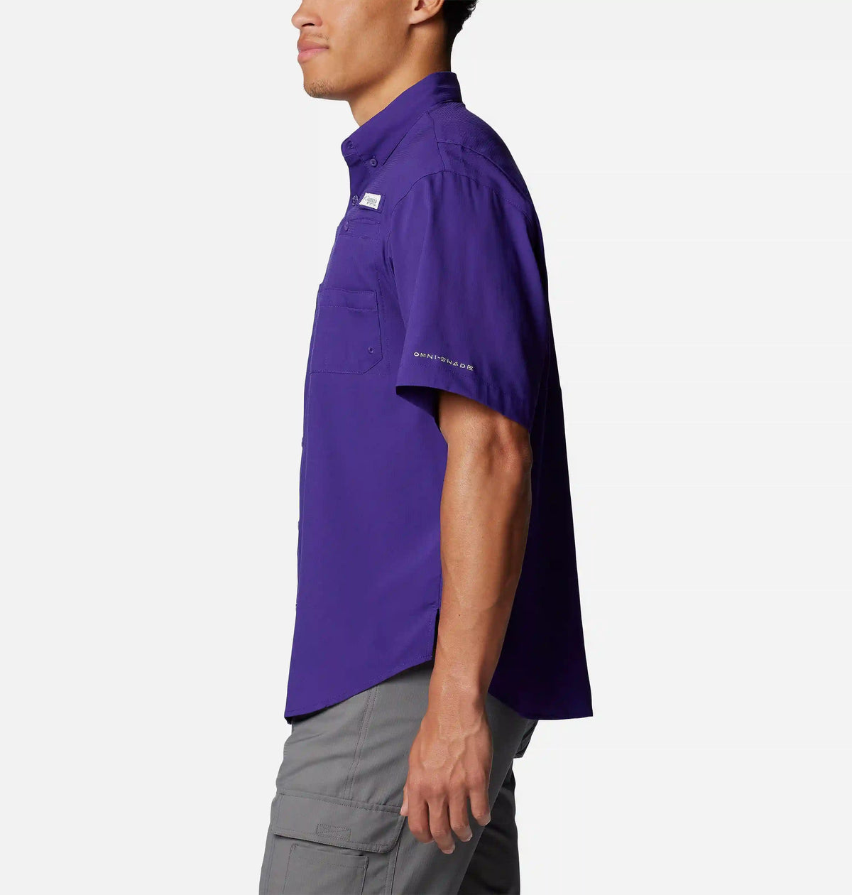 Men's PFG Tamiami Short Sleeve Shirt - Baltimore Ravens