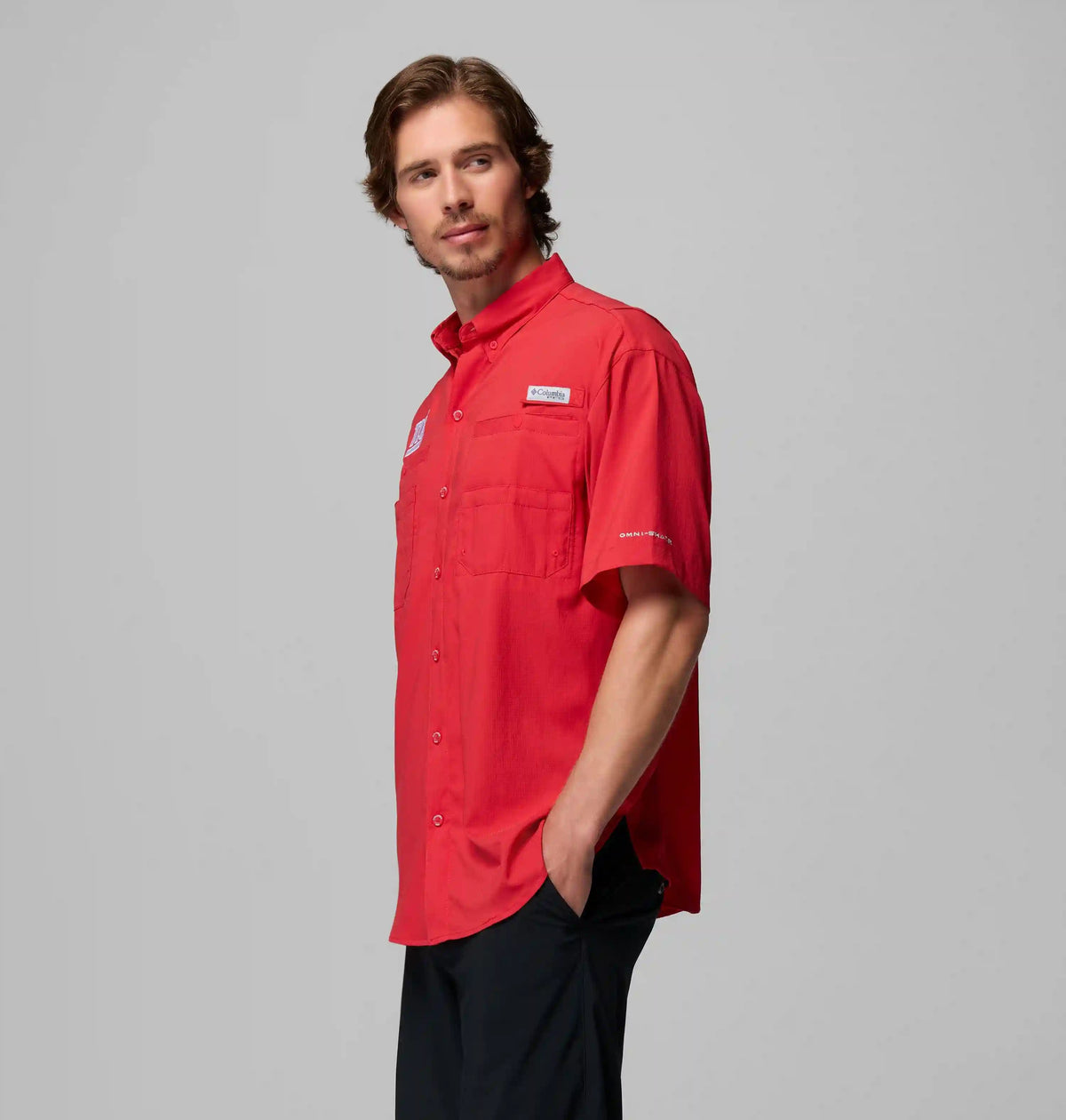 Men's PFG Tamiami Short Sleeve Shirt - New York Giants