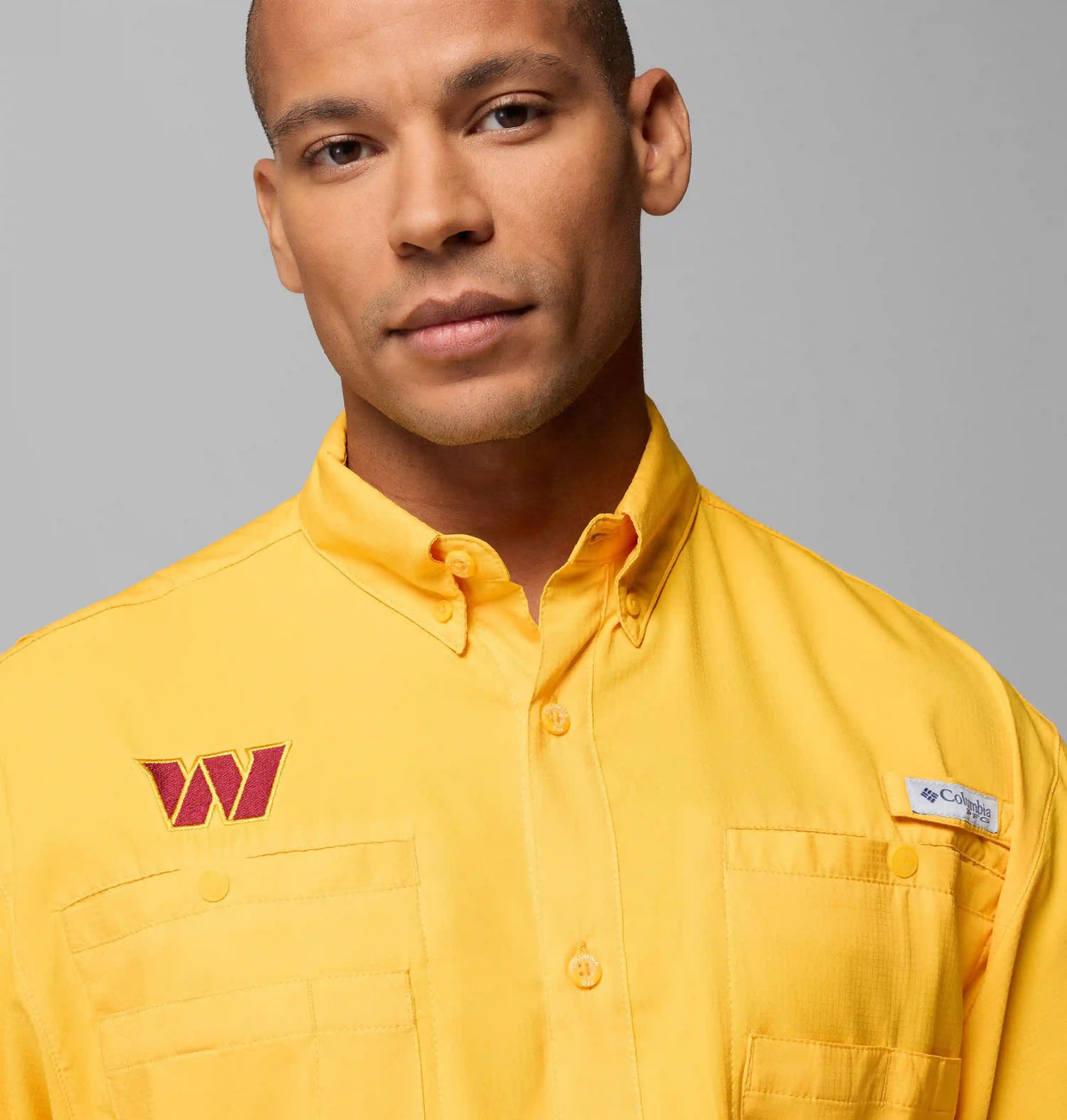 Men's PFG Tamiami Short Sleeve Shirt - Washington Commanders