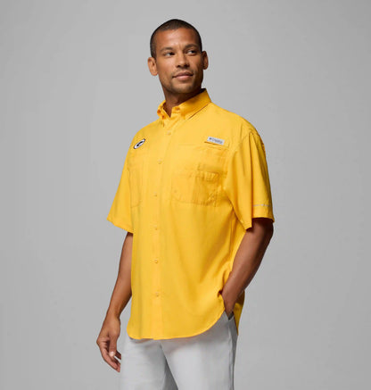 Men's PFG Tamiami Short Sleeve Shirt - Green Bay Packers