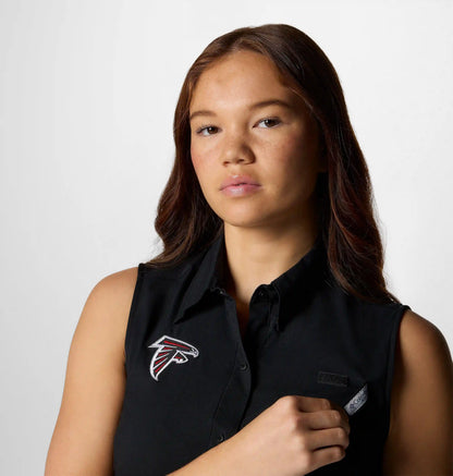Women's PFG Tamiami Sleeveless Shirt - Atlanta Falcons