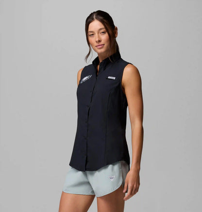 Women's PFG Tamiami Sleeveless Shirt - Philadelphia Eagles