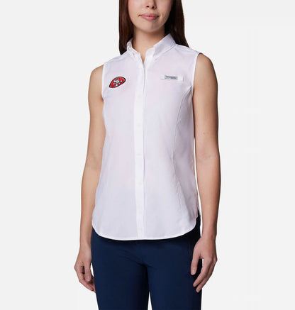 Women's PFG Tamiami Sleeveless Shirt - San Franscisco 49ers
