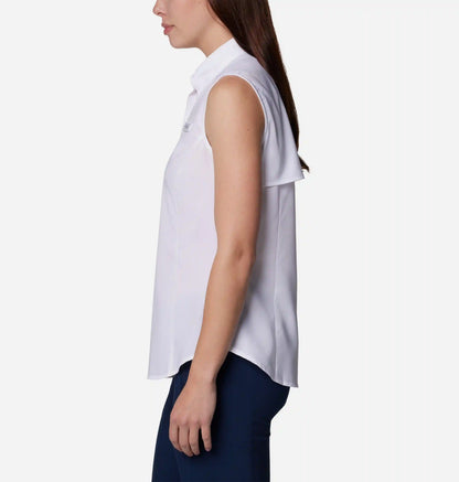 Women's PFG Tamiami Sleeveless Shirt - New England Patriots