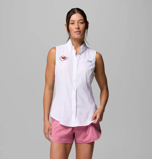 Women's PFG Tamiami Sleeveless Shirt - Kansas City