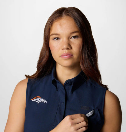 Women's PFG Tamiami Sleeveless Shirt - Denver Broncos