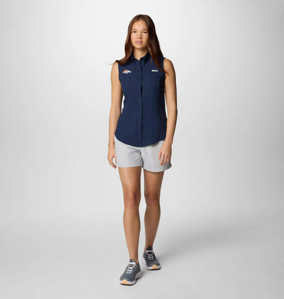 Women's PFG Tamiami Sleeveless Shirt - Denver Broncos