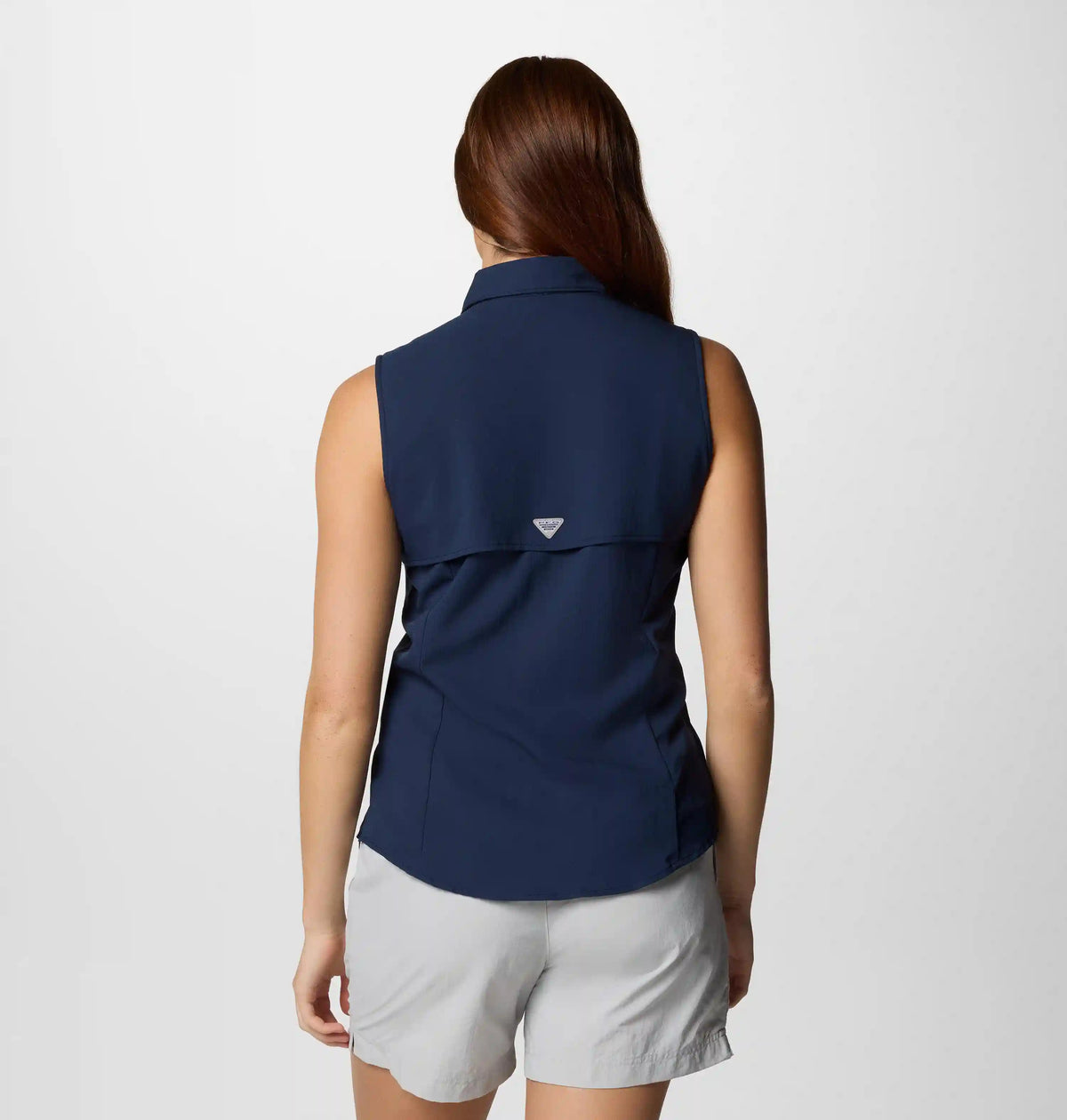 Women's PFG Tamiami Sleeveless Shirt - New England Patriots