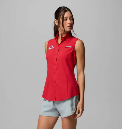 Women's PFG Tamiami Sleeveless Shirt - Kansas City