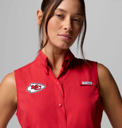 Women's PFG Tamiami Sleeveless Shirt - Kansas City