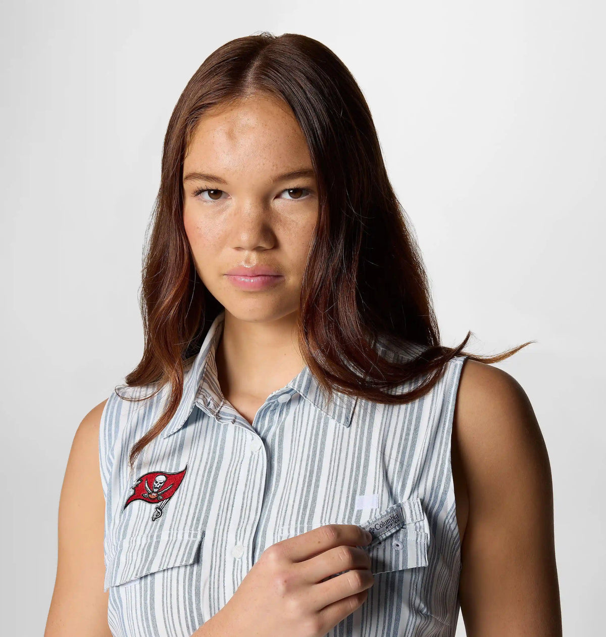 Women's PFG Sun Drifter Woven Dress II - Tampa Bay Buccaneers