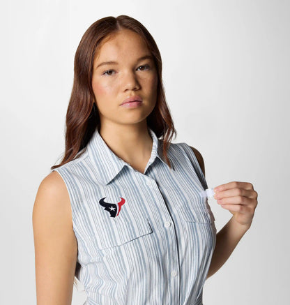 Women's PFG Sun Drifter Woven Dress II - Houston Texans
