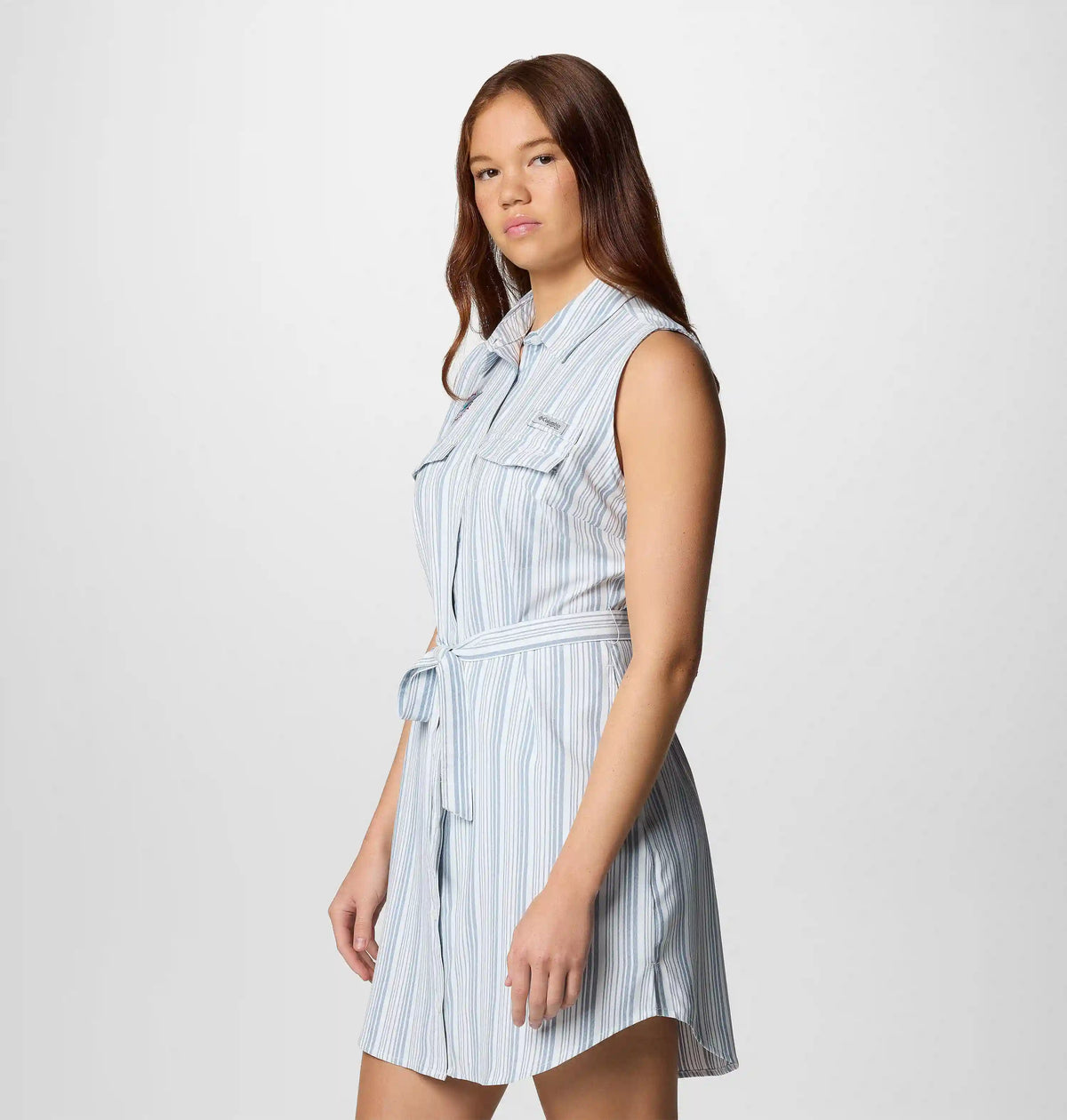 Women's PFG Sun Drifter Woven Dress II - Miami Dolphins