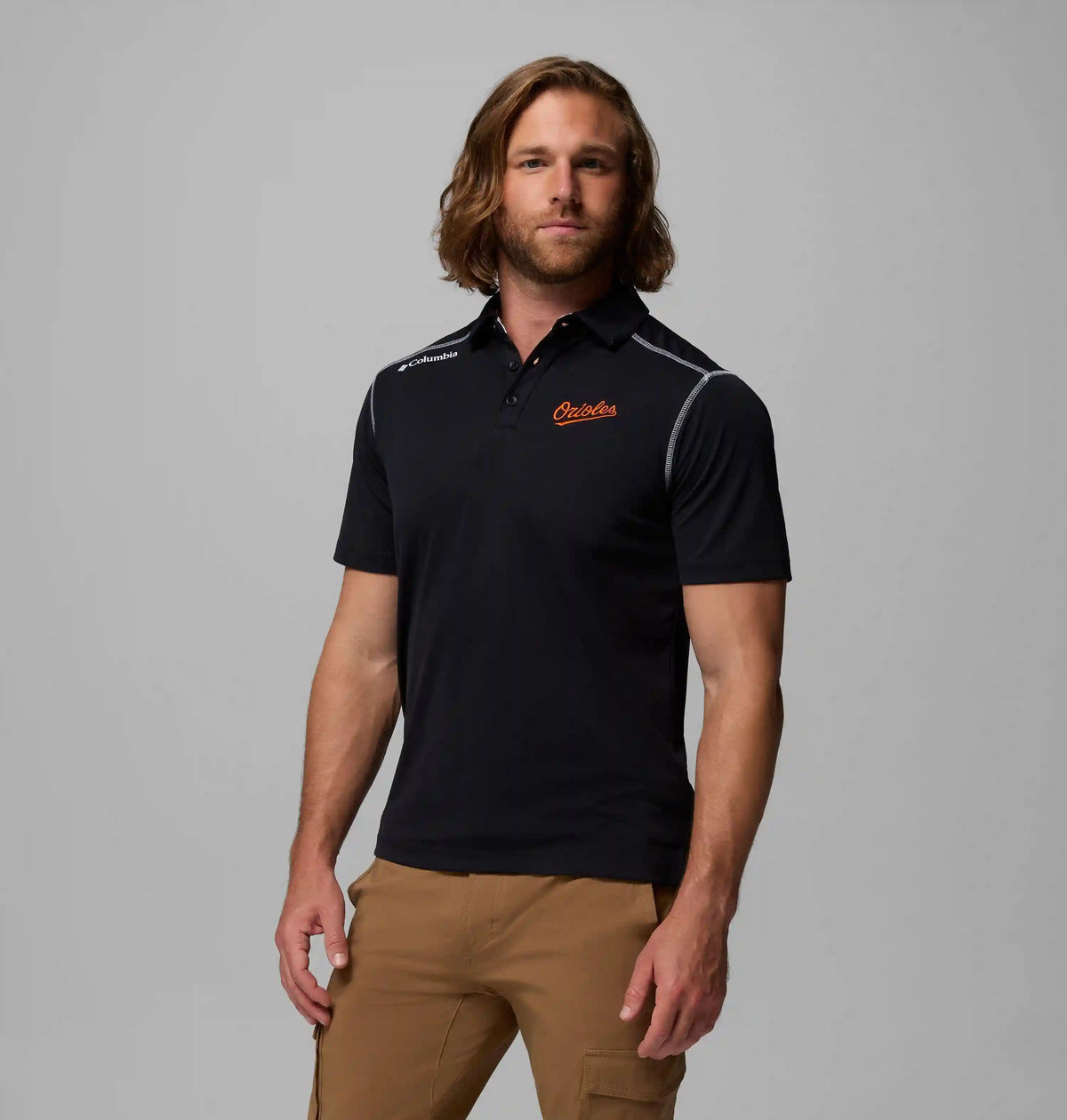 Men's Shotgun Polo - Baltimore Orioles