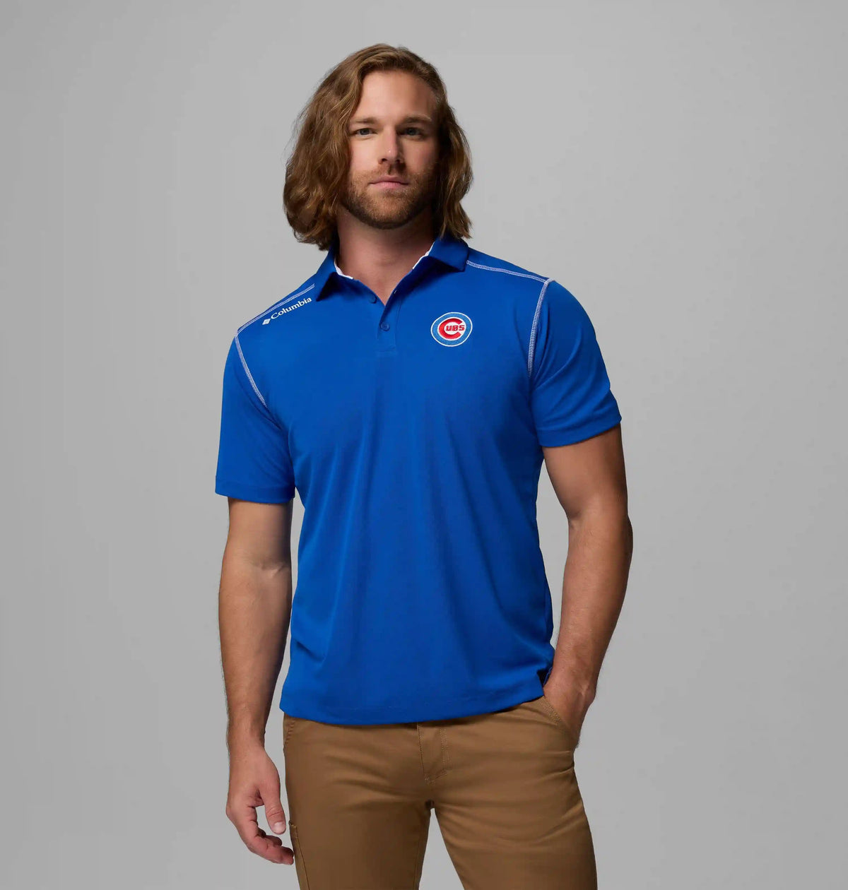 Men's Shotgun Polo - Chicago Cubs