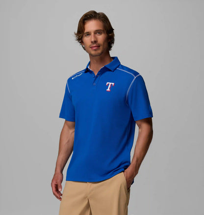 Men's Shotgun Polo - Texas Rangers