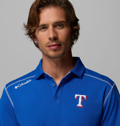 Men's Shotgun Polo - Texas Rangers