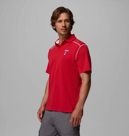 Men's Shotgun Polo - Texas Rangers
