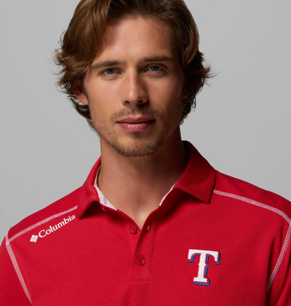 Men's Shotgun Polo - Texas Rangers
