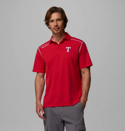 Men's Shotgun Polo - Texas Rangers