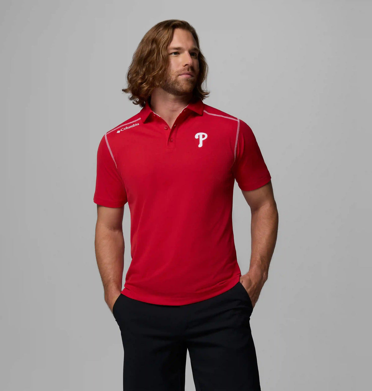 Men's Shotgun Polo - Philadelphia Phillies