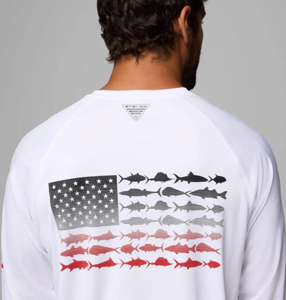 Men's NFL PFG Terminal Tackle™ Long Sleeve Shirt Atlanta Falcons
