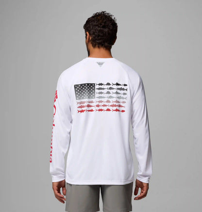 Men's NFL PFG Terminal Tackle™ Long Sleeve Shirt Atlanta Falcons