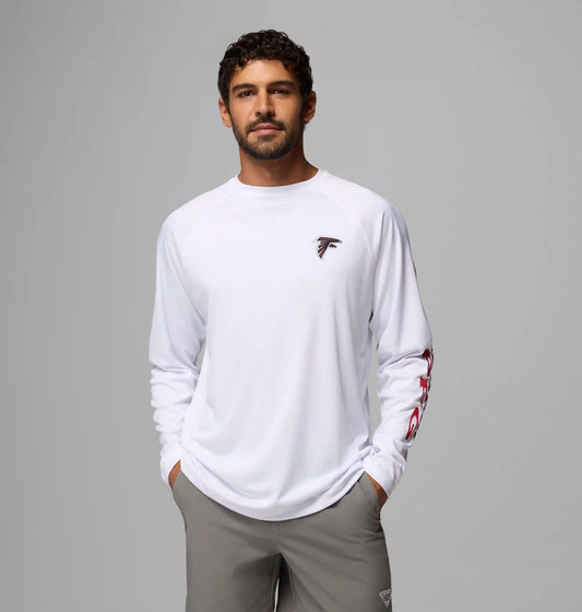 Men's NFL PFG Terminal Tackle™ Long Sleeve Shirt Atlanta Falcons