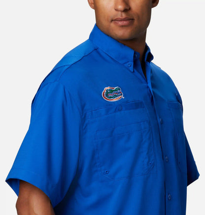 Men's Collegiate PFG Tamiami Short Sleeve Shirt - Tall - Florida