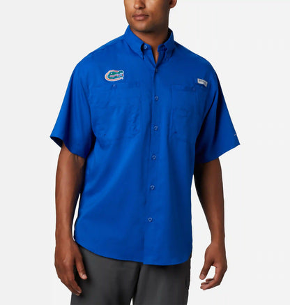 Men's Collegiate PFG Tamiami Short Sleeve Shirt - Tall - Florida